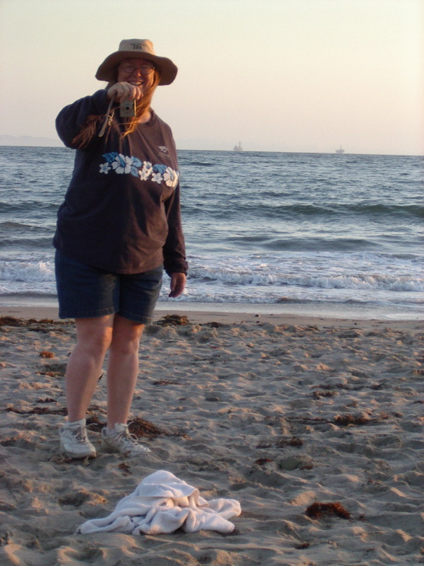 Pam Taking Pix of me
