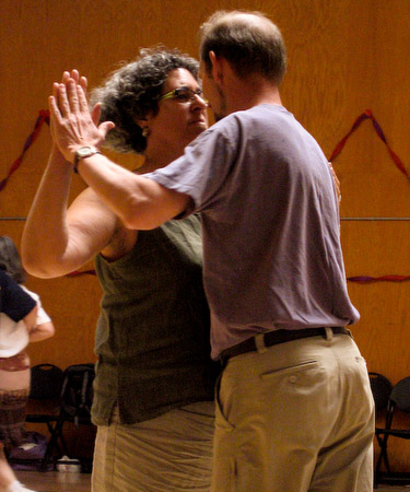 Lisa and Eric Waltzing
